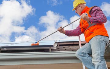 Madresfield soft wash roof cleaning